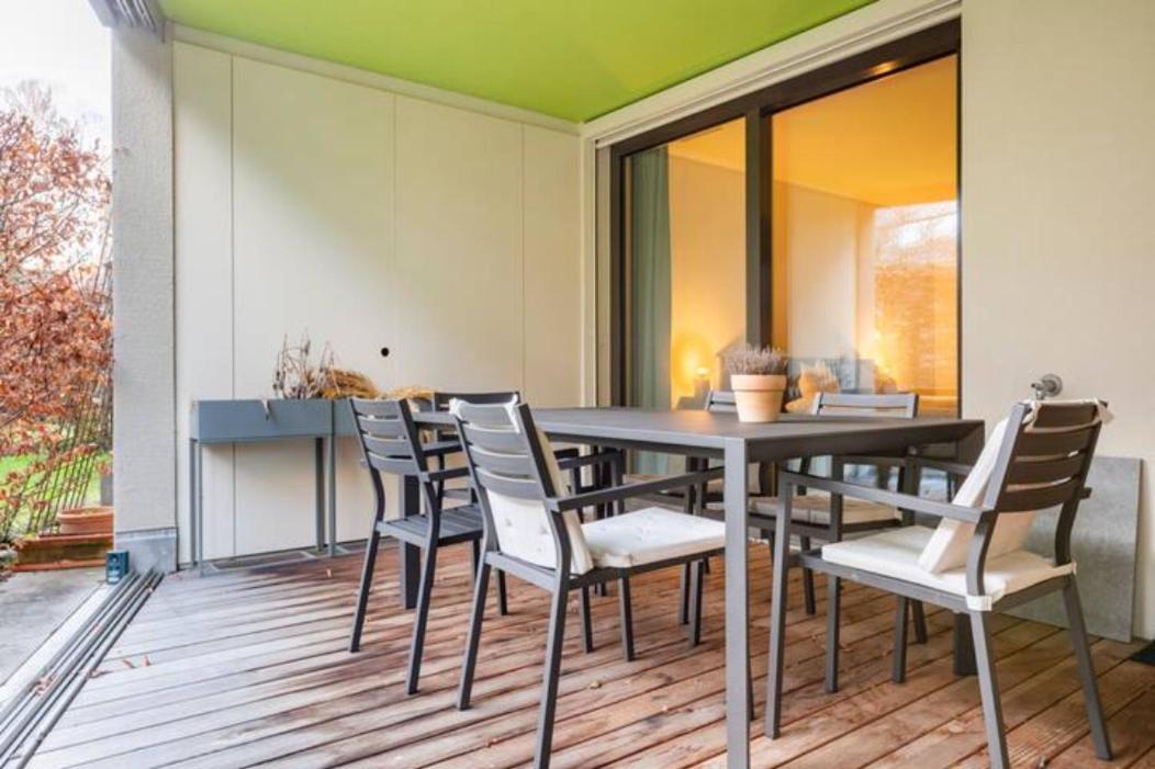 Luxus Wohnung Mit Garten Zürich Eksteriør bilde