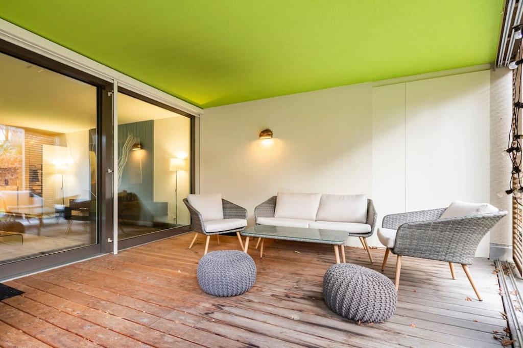 Luxus Wohnung Mit Garten Zürich Eksteriør bilde